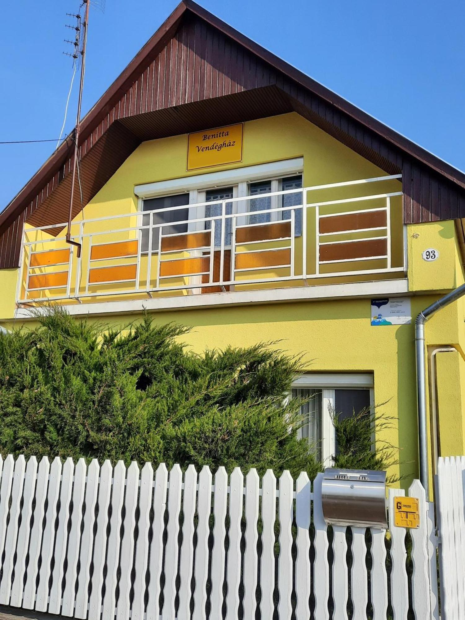 Apartmán Benitta Vendeghaz Hajdúszoboszló Exteriér fotografie